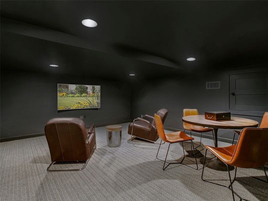 Interior, Recessed Lighting, Theatre Room
