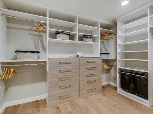 Interior, Recessed Lighting, Walk-in Closets, Wood Texture Flooring