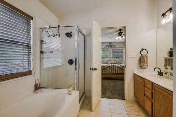 Bathroom, Bedroom, Glass Shower, Interior
