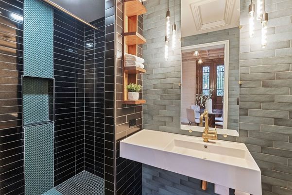 Bathroom, Interior, Pendant Lights