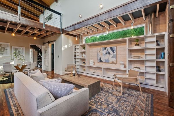 Dining room, Interior, Living room, Wooden Beams, Wood Texture Flooring