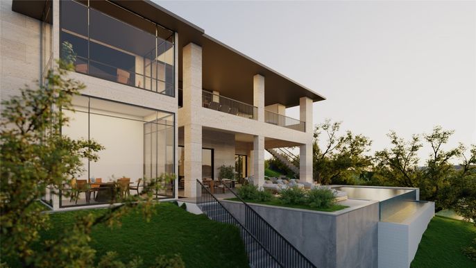 Backyard, Exterior