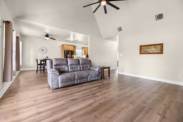 Dining room, Interior, Wood Texture Flooring