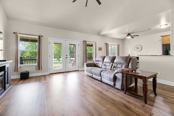 Fireplace, Interior, Living room, Wood Texture Flooring