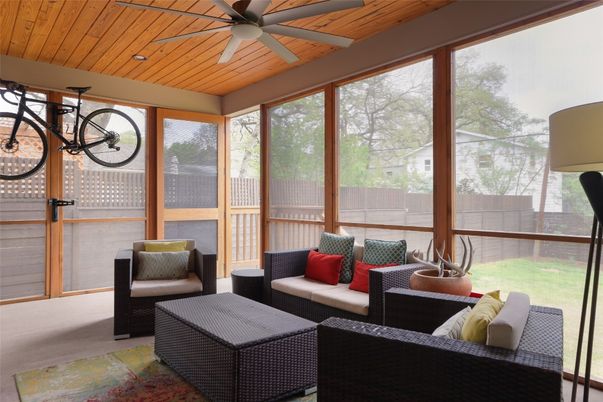 Interior, Living room, Sun Room, Wooden Ceilings