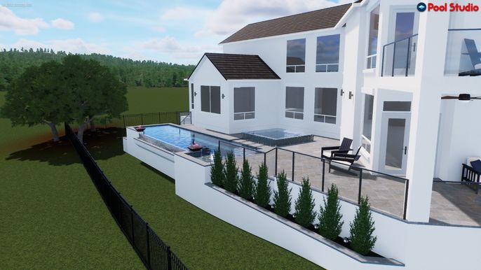 Backyard, Exterior, Pool