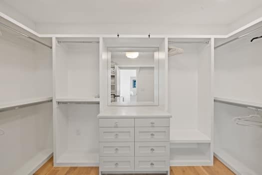 Interior, Walk-in Closets, Wood Texture Flooring