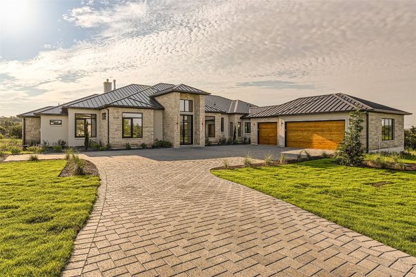 Attached, Backyard, Exterior, Facade, Mediterranean