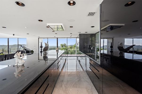 Interior, Marble, Recessed Lighting