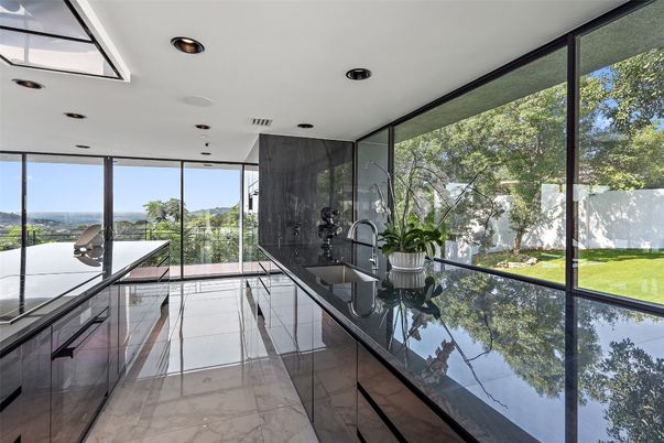Interior, Marble, Recessed Lighting