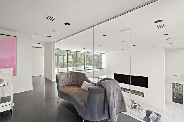 Fireplace, Interior, Recessed Lighting