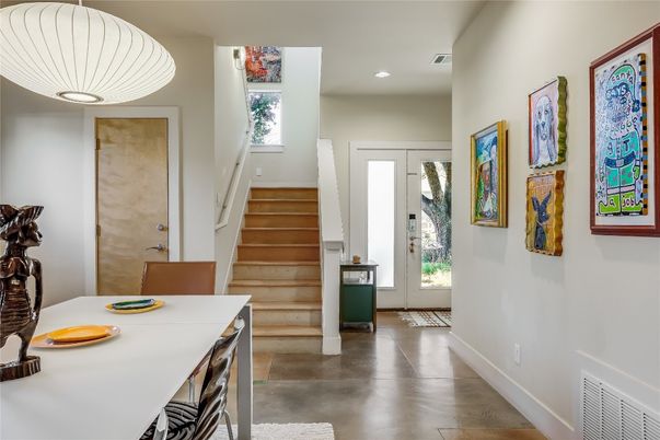 Dining room, Interior, Recessed Lighting