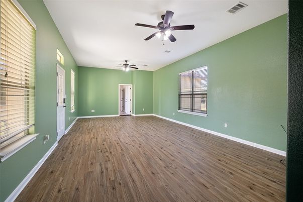 Empty room, Interior, Wood Texture Flooring
