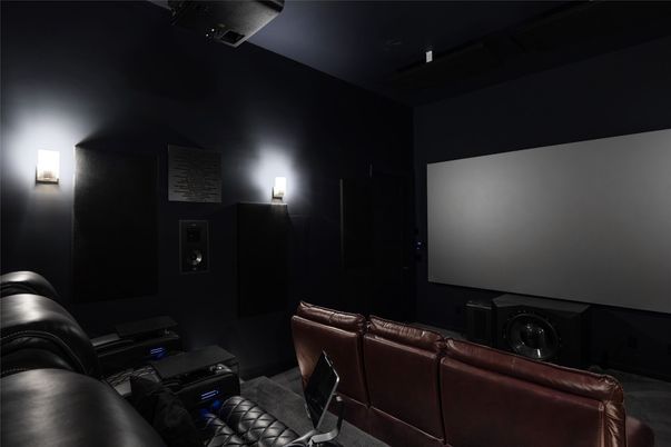 Home Theatre Room, Interior, Projection Screen, Theatre Room
