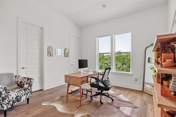 Home Office, Interior, Wood Texture Flooring