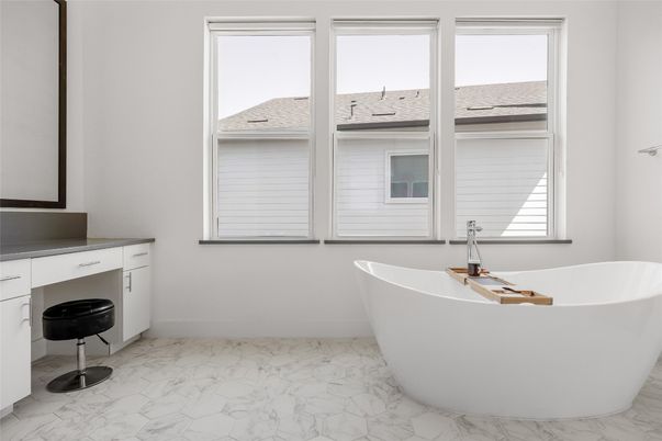 Bathroom, Free Standing Baths, Interior, Marble