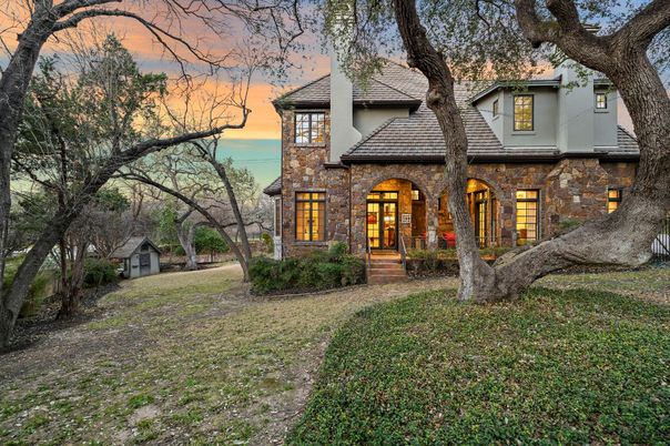 Backyard, Exterior, Facade, Mediterranean