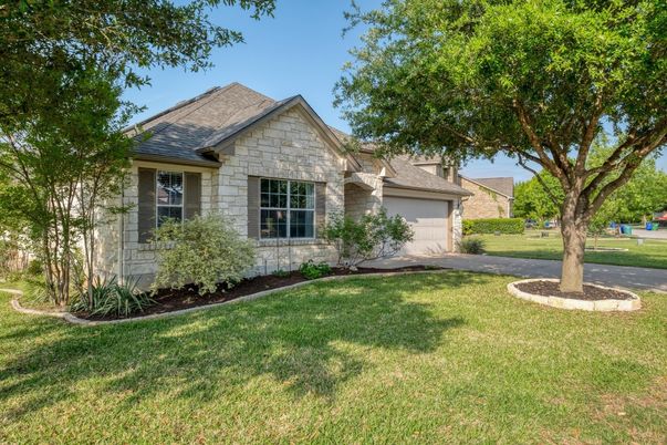 Attached, Backyard, Exterior, Facade, Brick Traditional
