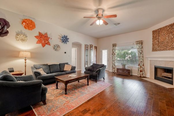Fireplace, Interior, Living room, Wood Texture Flooring
