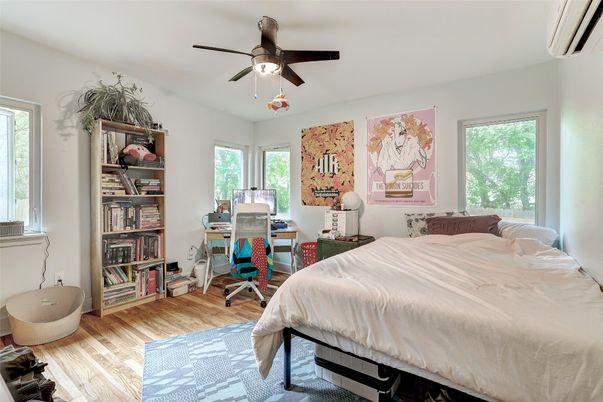 Bedroom, Home Office, Interior, Wood Texture Flooring