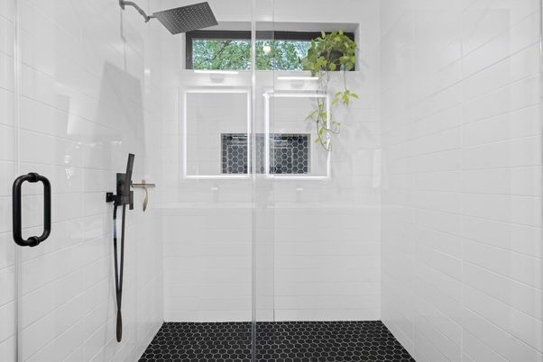 Bathroom, Glass Shower, Interior