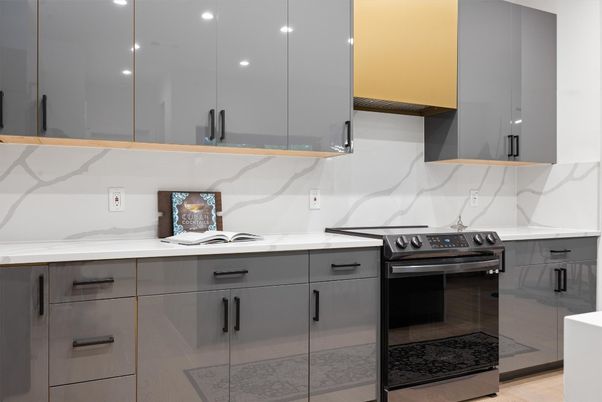 Interior, Kitchen, Marble Walls