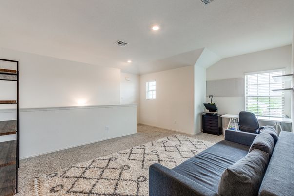 Home Office, Interior, Recessed Lighting