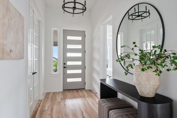 Chandelier, Interior, Wood Texture Flooring