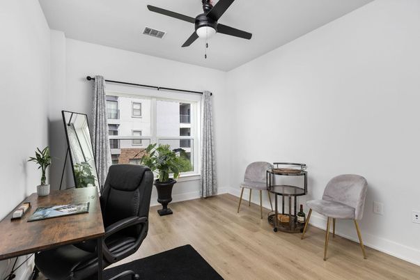 Home Office, Interior, Wood Texture Flooring