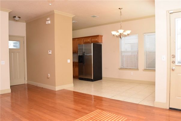Chandelier, Interior, Kitchen, Wood Texture Flooring