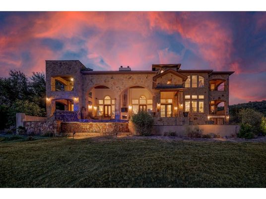 Backyard, Exterior, Facade, Mediterranean