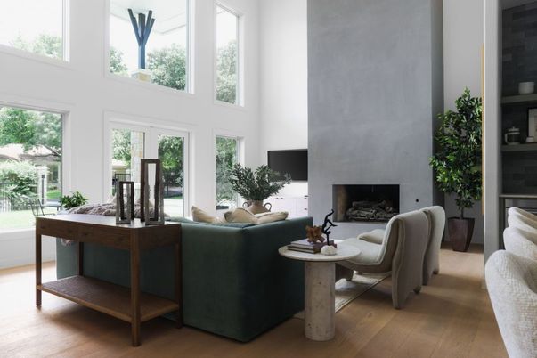 Fireplace, Interior, Living room, Wood Texture Flooring
