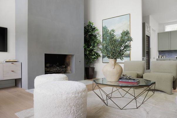 Fireplace, Interior, Living room, Wood Texture Flooring