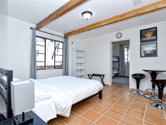 Bedroom, Interior, Wooden Beams
