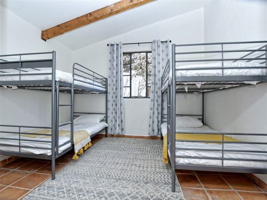 Bedroom, Interior, Wooden Beams