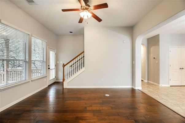 Empty room, Interior, Wood Texture Flooring