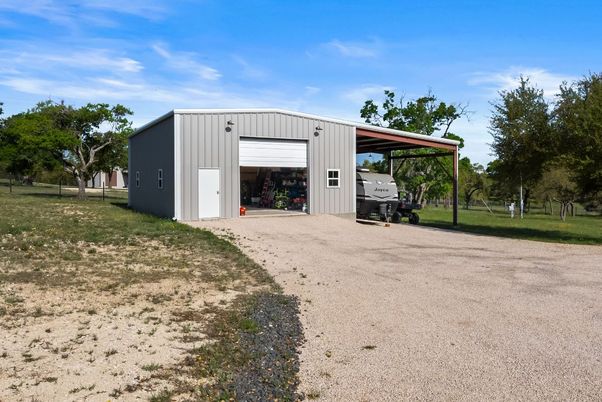 Backyard, Detached Garage, Exterior