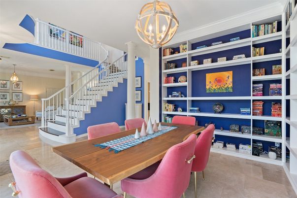 Dining room, Interior, Pendant Lights