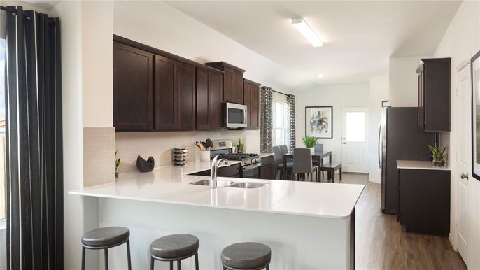 Dining room, Interior, Kitchen, Wood Texture Flooring