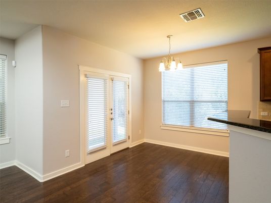 Chandelier, Empty room, Interior, Wood Texture Flooring