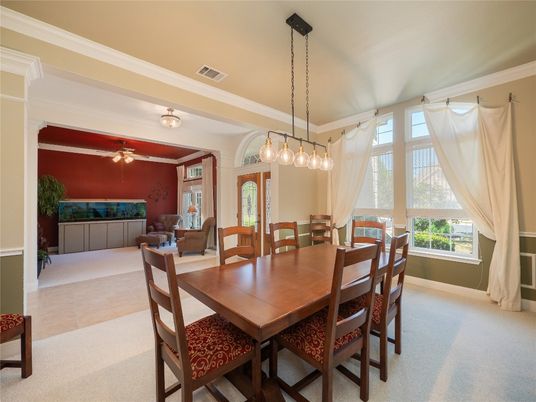 Dining room, Interior, Pendant Lights