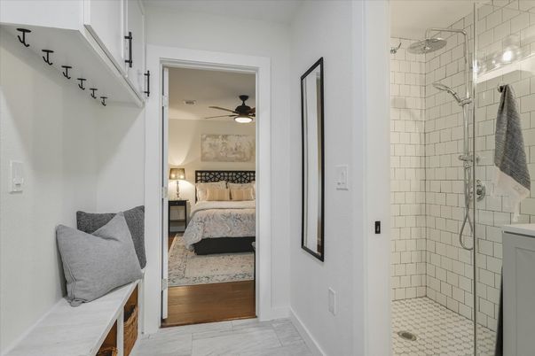 Bathroom, Bedroom, Interior, Marble, Wood Texture Flooring