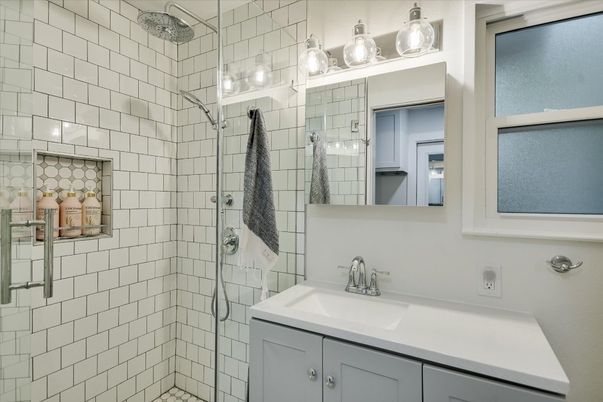 Bathroom, Glass Shower, Interior