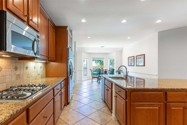 Dining room, Interior, Kitchen, Recessed Lighting