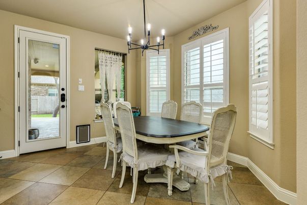 Dining room, Interior, Pendant Lights