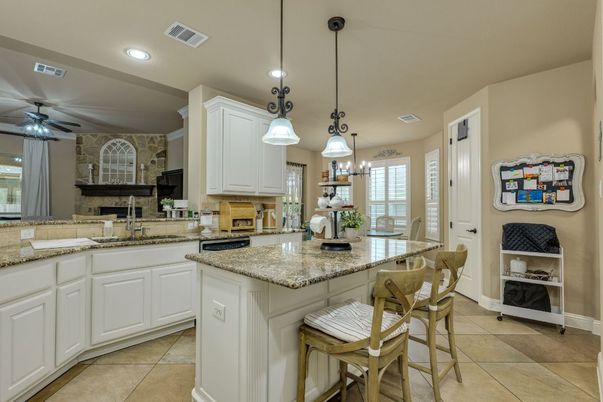Dining room, Interior, Kitchen, Pendant Lights, Recessed Lighting
