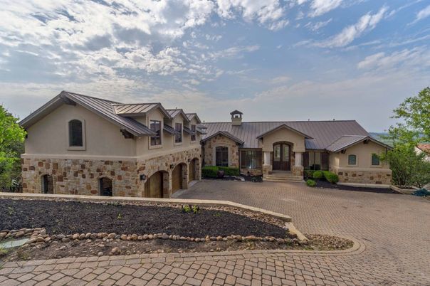 Backyard, Exterior, Facade, Mediterranean