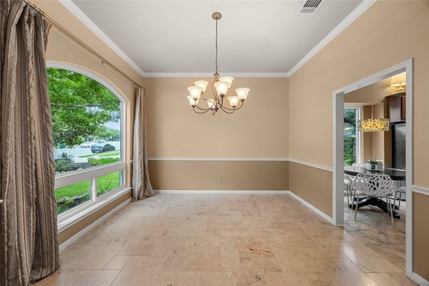 Chandelier, Dining room, Interior