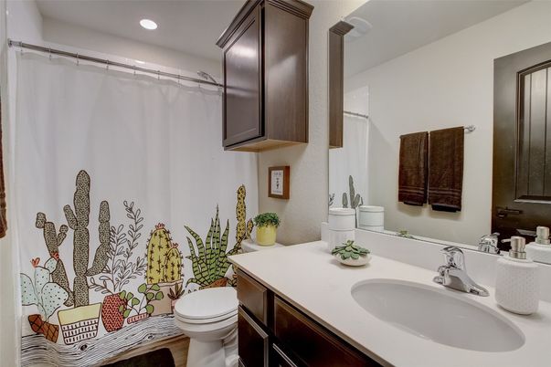 Bathroom, Interior, Recessed Lighting