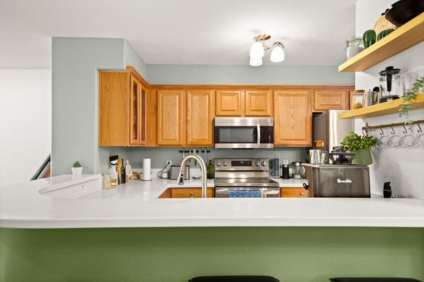 Interior, Kitchen, Stainless Steel Appliances